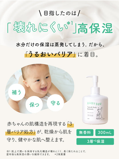 Face & Body Richmilk 3個セット
